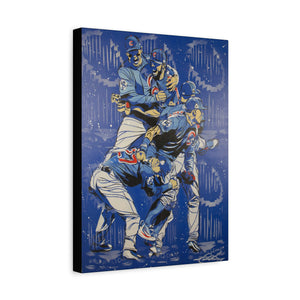 2016 Chicago Cubs World Series Canvas Print by Matt Szczurㅤ