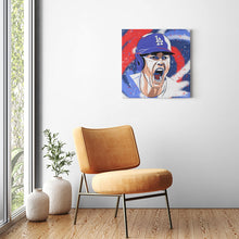 Load image into Gallery viewer, &quot;WS GREATEST MOMENT&quot; - Canvas Print by Matt Szczur (24x24)