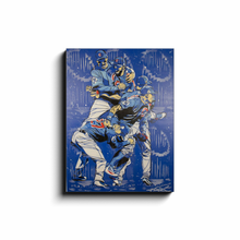 Load image into Gallery viewer, 2016 Chicago Cubs World Series Canvas Print by Matt Szczur (18x24)