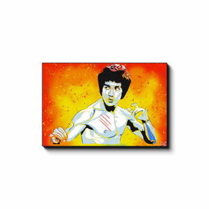 "BRUCE LEE" - Canvas Print by Matt Szczur (Multiple Sizes Available)