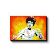 Load image into Gallery viewer, &quot;BRUCE LEE&quot; - Canvas Print by Matt Szczur (Multiple Sizes Available)